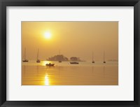 Tavern Island at Sunrise, Rowayton, Connecticut Fine Art Print