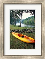 Kayak on Housatonic River, Litchfield Hills, Housatonic Meadows State Park, Connecticut Fine Art Print