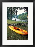 Kayak on Housatonic River, Litchfield Hills, Housatonic Meadows State Park, Connecticut Fine Art Print