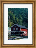 Railroad Depot in West Cornwall, Litchfield Hills, Connecticut Fine Art Print