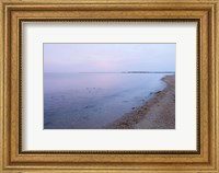 Early Morning on the Beach at Griswodl Point in Old Lyme, Connecticut Fine Art Print