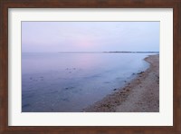 Early Morning on the Beach at Griswodl Point in Old Lyme, Connecticut Fine Art Print