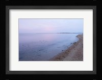 Early Morning on the Beach at Griswodl Point in Old Lyme, Connecticut Fine Art Print
