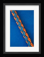 Pattern of rope on cruise ship, Nile River, Egypt Fine Art Print