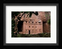 Rock-Hewn Coptic Church, Blue Nile River Basin, Ethiopia Fine Art Print
