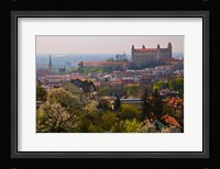 Bratislava Castle, Bratislava, Slovakia Framed Print