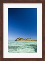 Turquoise waters of Blue Lagoon, Yasawa, Fiji Fine Art Print