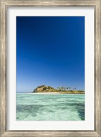 Turquoise waters of Blue Lagoon, Yasawa, Fiji Fine Art Print