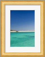 Turquoise waters of Blue Lagoon, Fiji, South Pacific Fine Art Print