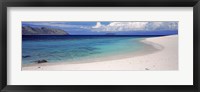 Island in the sea, Veidomoni Beach, Mamanuca Islands, Fiji Fine Art Print