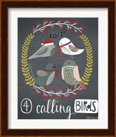 4 Calling Birds Fine Art Print