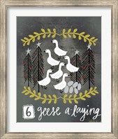 6 Geese Fine Art Print