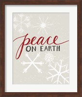 Peace Snow Fine Art Print