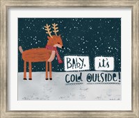 Cold Reindeer Fine Art Print