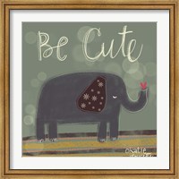Cute Elephant Fine Art Print