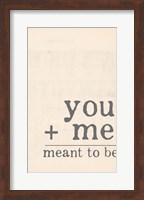 Meant to Be Fine Art Print