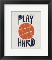 Basketball Framed Print