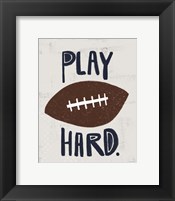 Football Framed Print