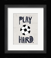 Soccer Framed Print