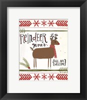 Reindeer Games Fine Art Print