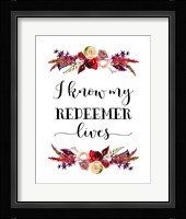 My Redeemer Lives Fine Art Print