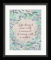 Mom Manual Fine Art Print