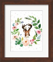 Watercolor Deer Fine Art Print