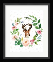 Watercolor Deer Fine Art Print