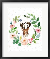 Watercolor Deer Fine Art Print