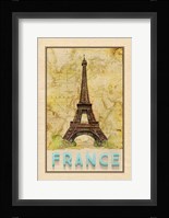 Travel France Framed Print