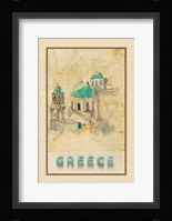 Travel Greece Framed Print