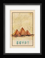 Travel Egypt Framed Print