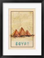 Travel Egypt Framed Print