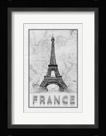 Travel France Framed Print