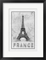 Travel France Framed Print