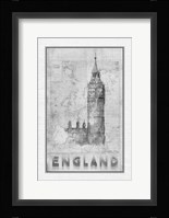 Travel England Framed Print