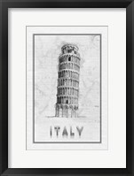 Travel Italy Framed Print