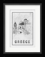 Travel Greece Framed Print