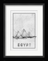 Travel Egypt Framed Print