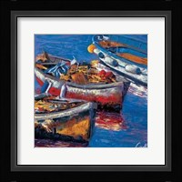 Barche All'Ormeggio Fine Art Print