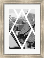 Rothenburg Housetops Fine Art Print
