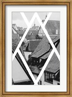 Rothenburg Housetops Fine Art Print