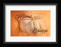 Harvest Blessings II Framed Print