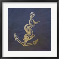 Golden Anchor Fine Art Print