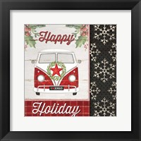 Happy Holiday Framed Print