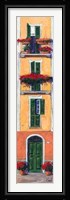 Daniela Corallo - Balconi Liguri II Size 11.75x47.25 Fine Art Print