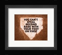 Second Base Fine Art Print