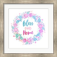 Bless Our Home -Pastel Fine Art Print