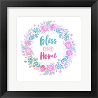Bless Our Home -Pastel Fine Art Print