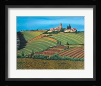 Sunset in Tuscany Fine Art Print